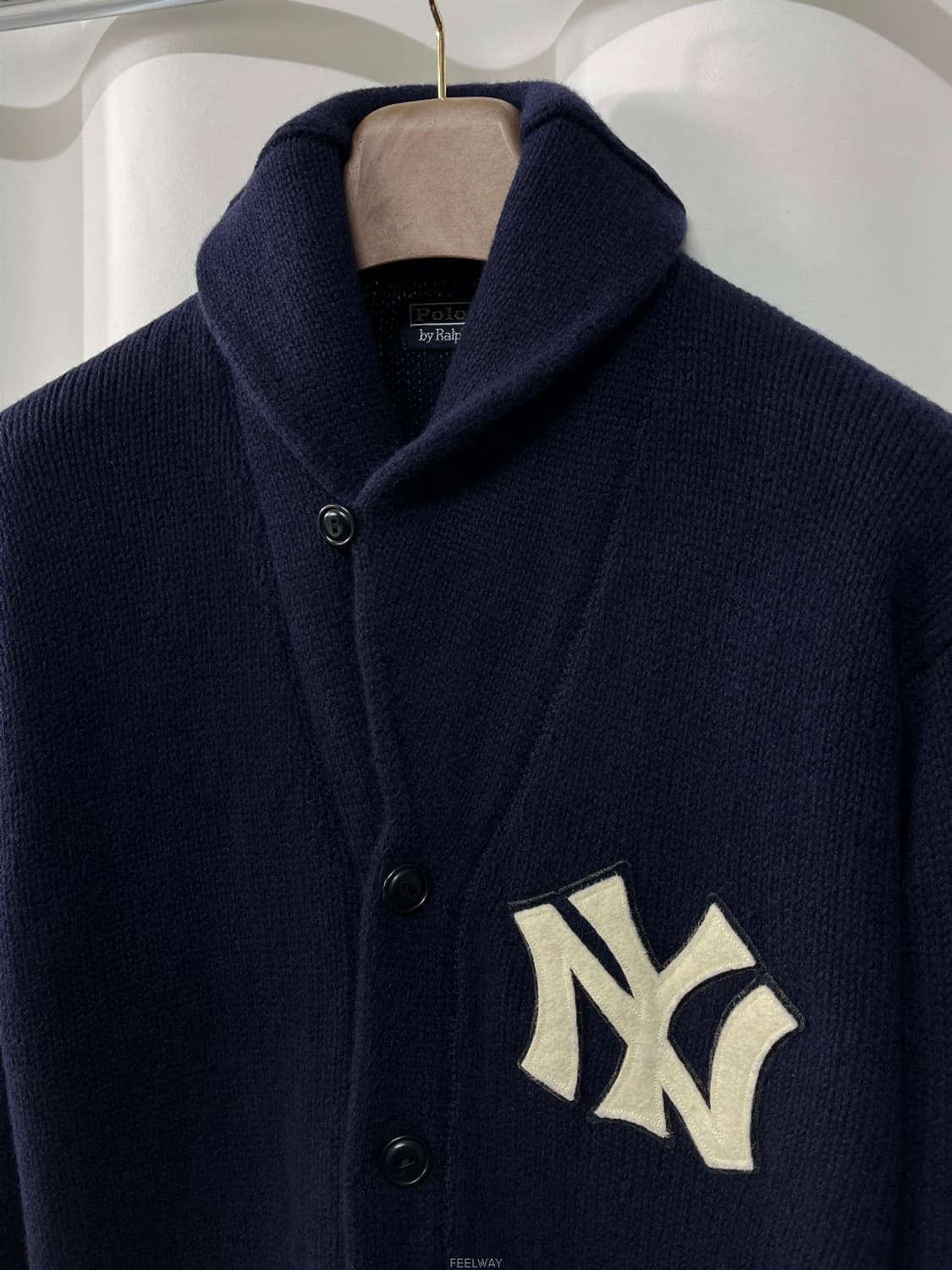 폴로랄프로렌 양키즈 콜라보 가디건 정품인증 상품이미지3
