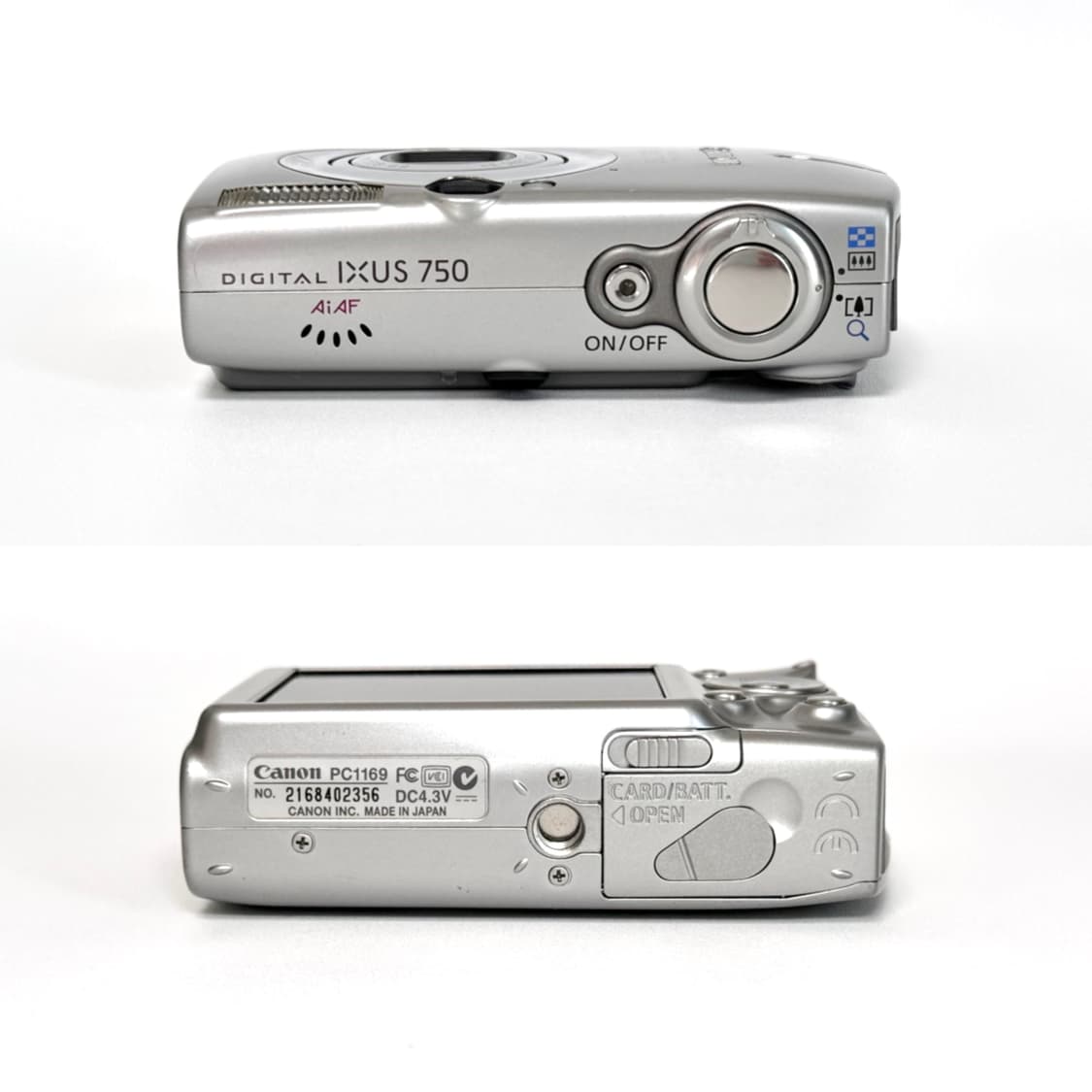 캐논 익서스 750 IXUS (익시 IXY 700, 파워샷 SD550) 상품이미지3