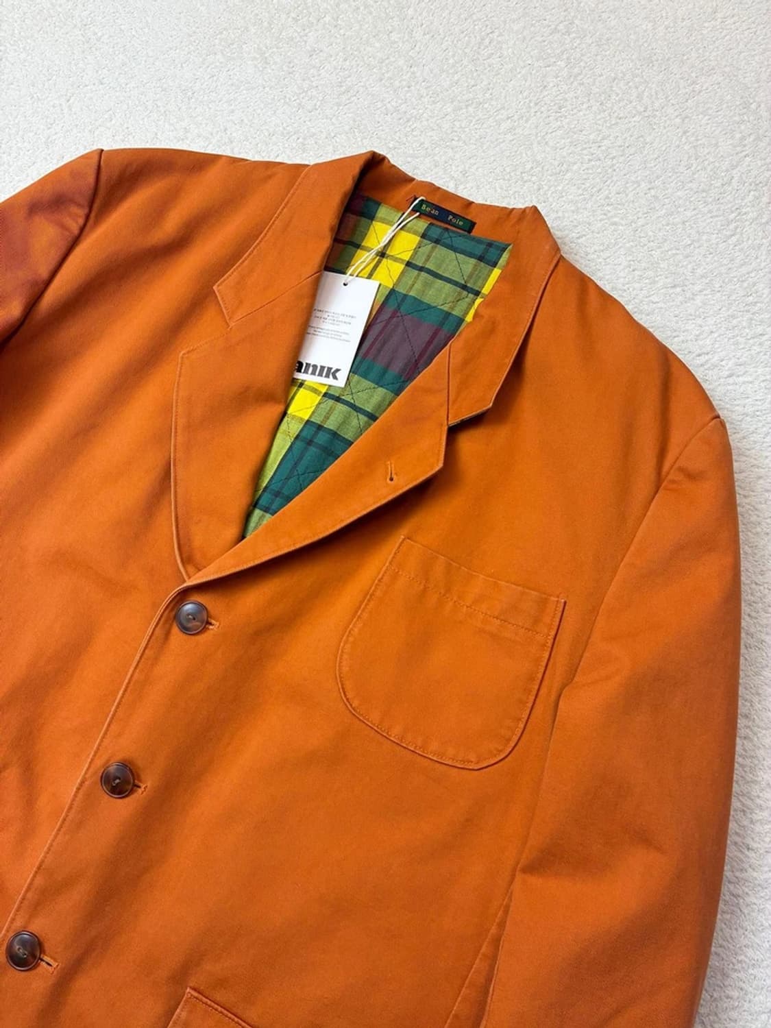 빈폴 89's old 헤비 코튼 블레이저 자켓 PN6102 상품이미지2