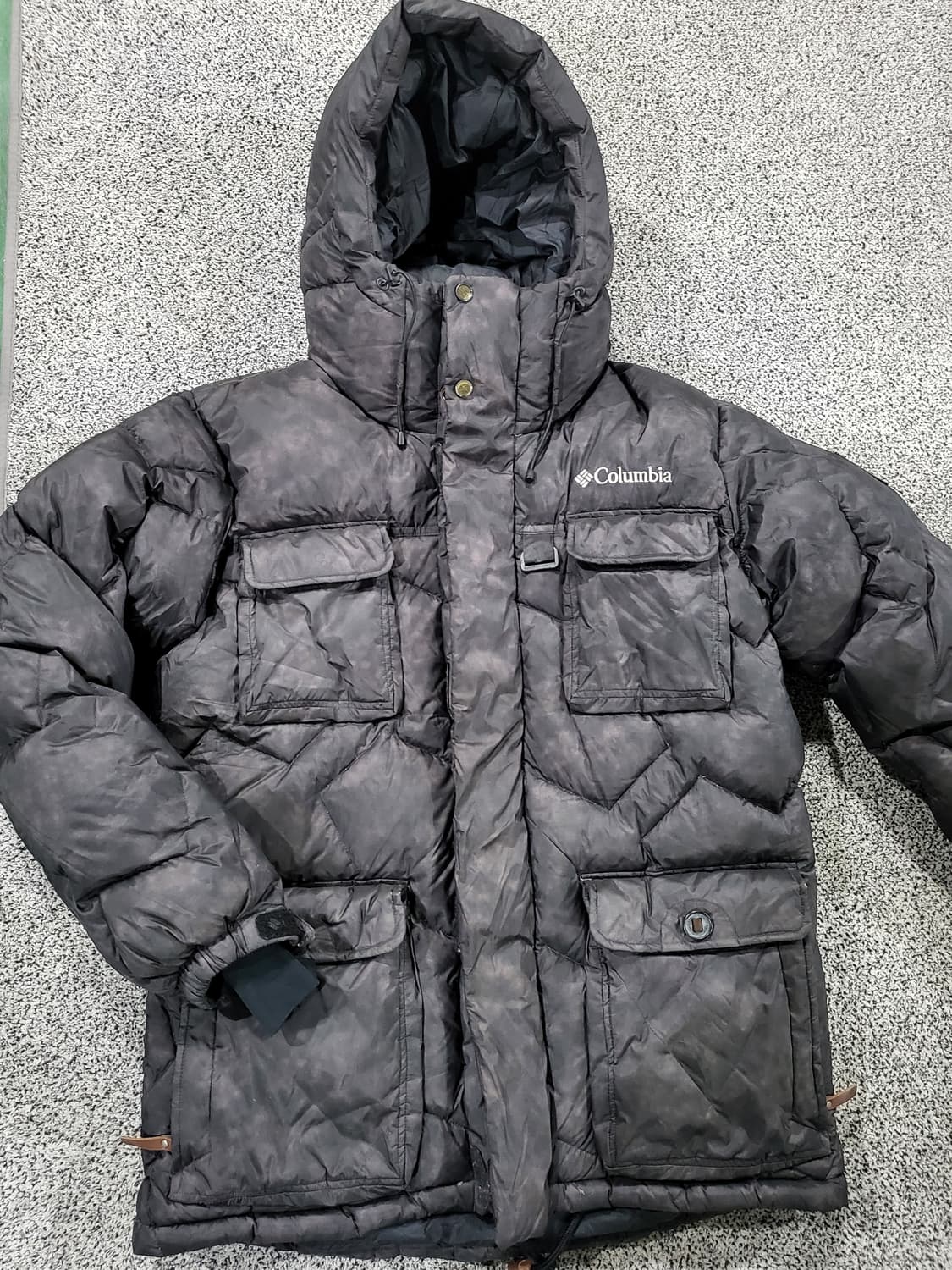 콜롬비아 거위털 패딩 자켓 S 상품이미지1