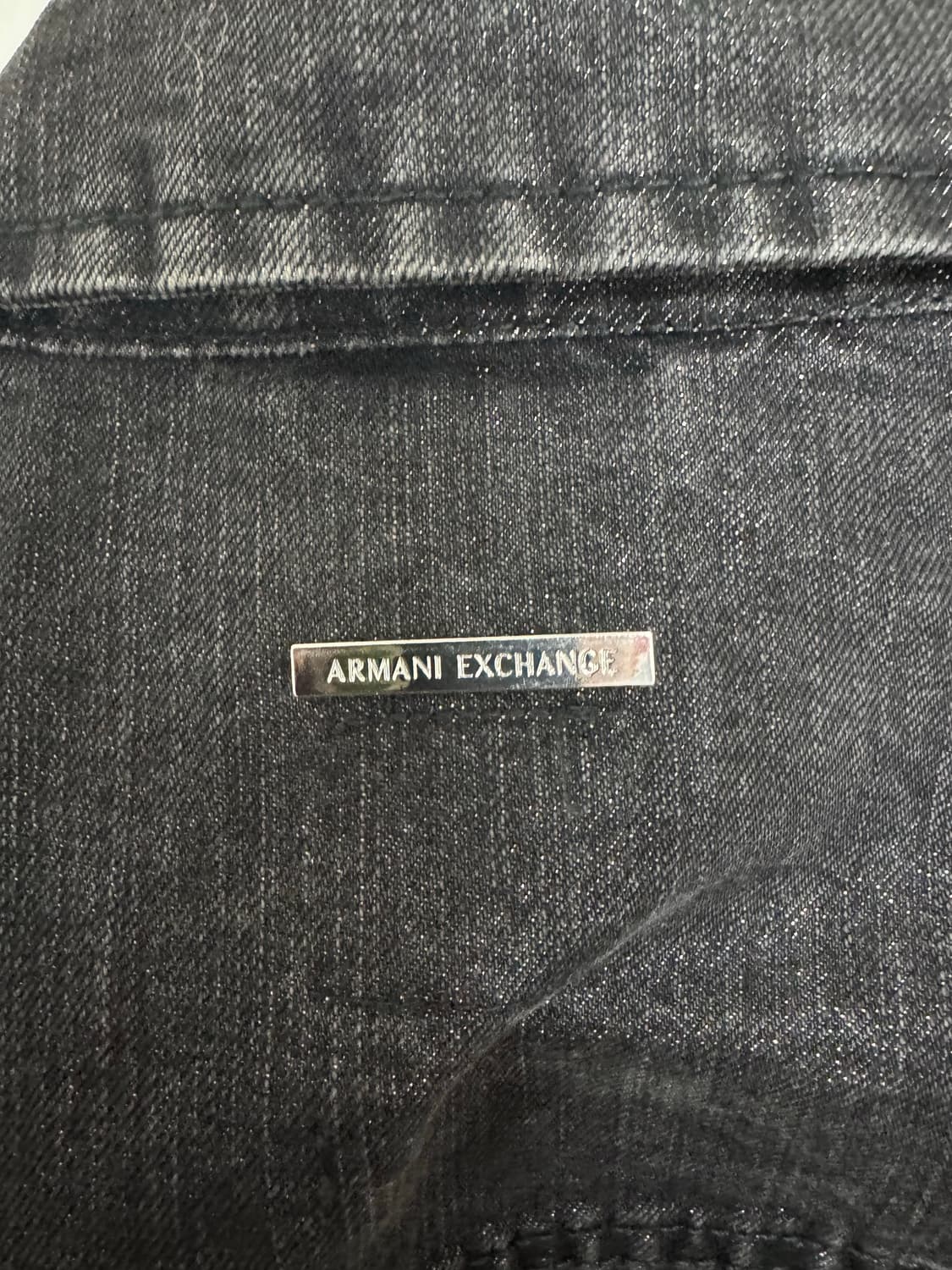 아르마니 익스체인지 코딩 데님 트러커 상품이미지3