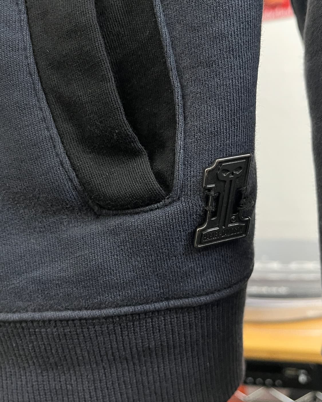 할리데이비슨 00s 패치 디테일 후드집업 상품이미지9