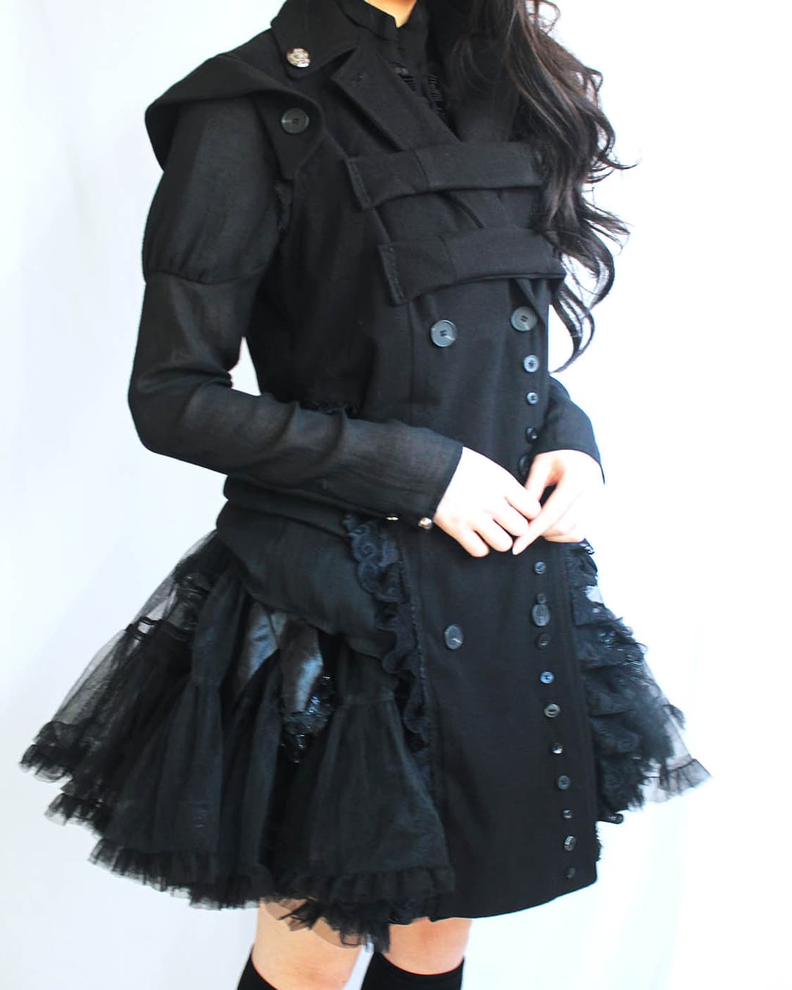 Avant-garde flower voluminous tutu skirt 상품이미지4