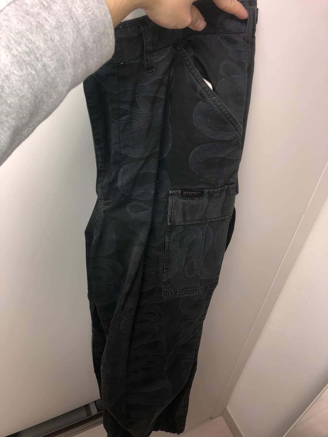 히스테릭글래머 스네이크 팬츠 상품이미지2