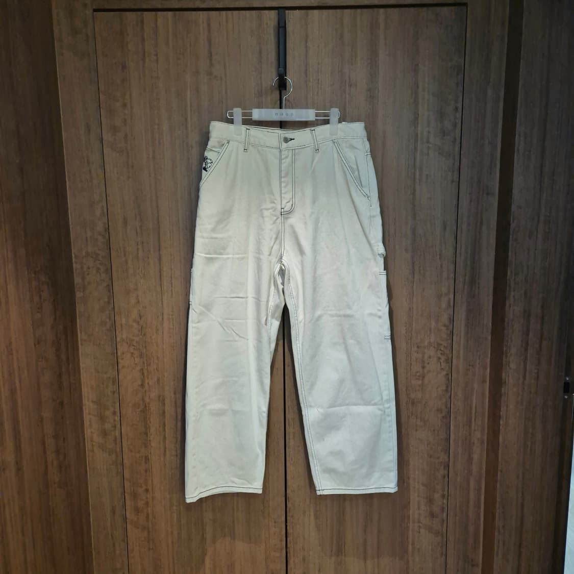 위캔더스 DRAGGY WORK PANTS (IVORY) 상품이미지4