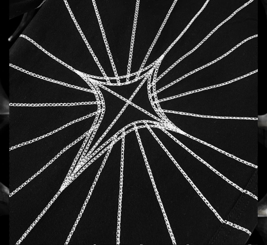 떠그클럽 체인 스티치 데님 팬츠 상품이미지5