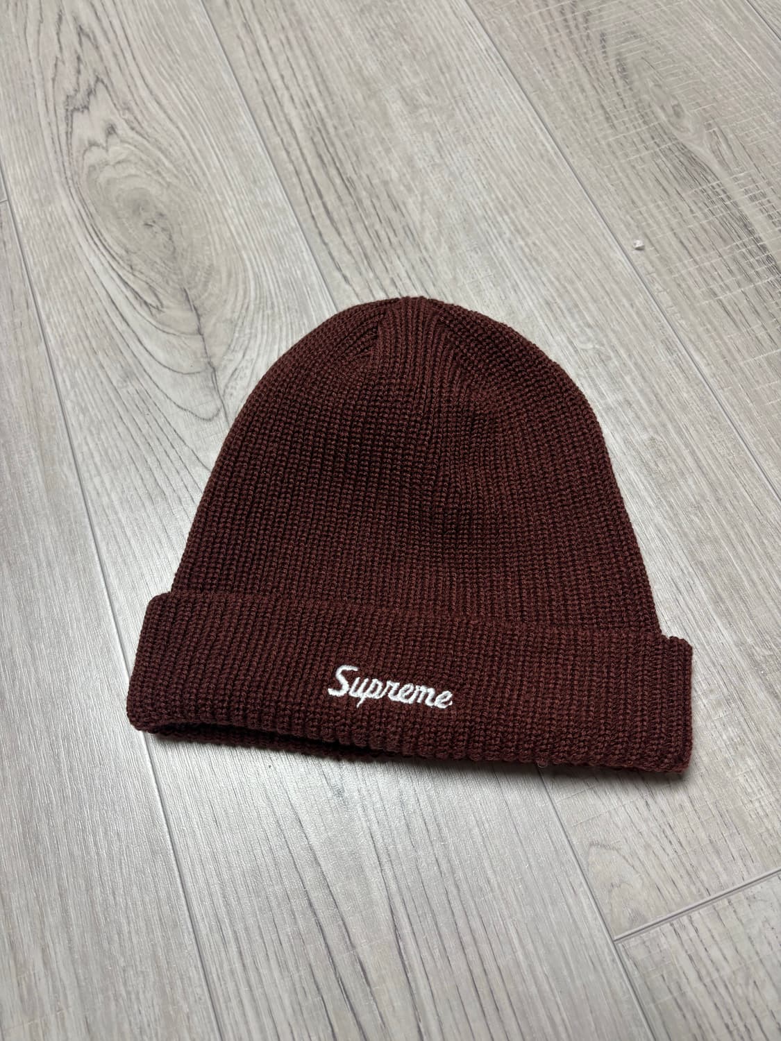 [os] 슈프림 루즈 게이지 비니 브라운 24fw 상품이미지1