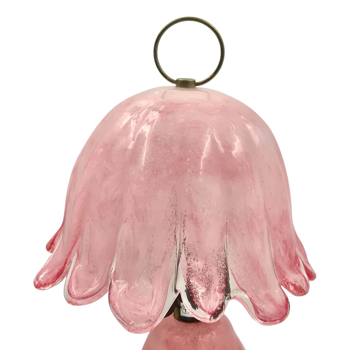 70s 이와타 핸드블로운 핑크 빅 해파리 램프 상품이미지5