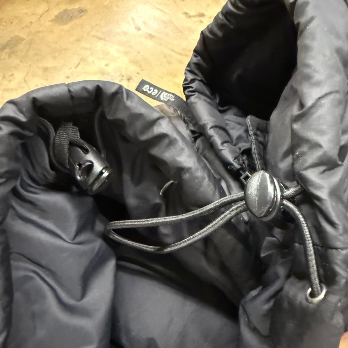 [정품/M] 노스페이스 블랙 패딩 점퍼 b19 상품이미지7