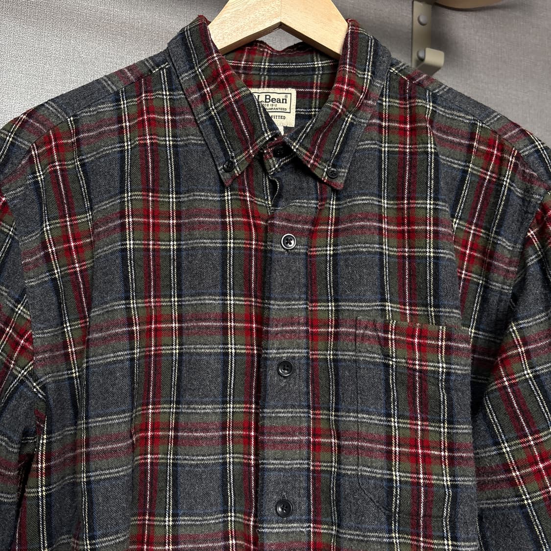 엘엘빈 플란넬셔츠 상품이미지3