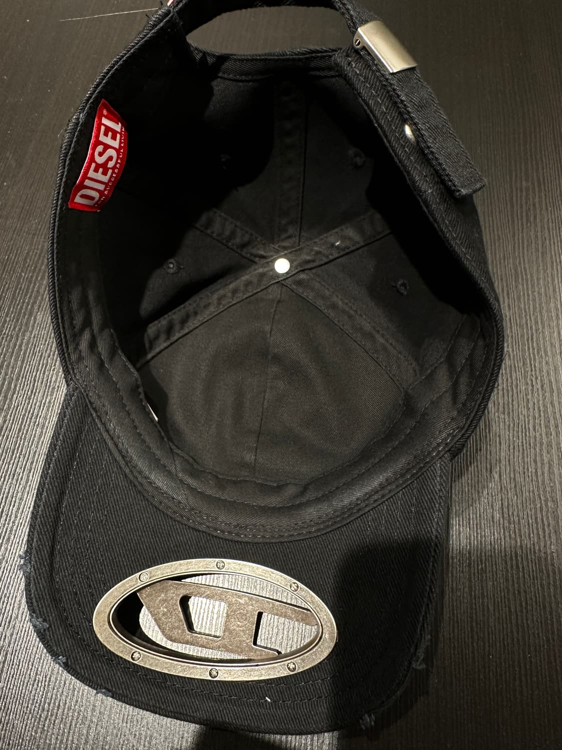 (02)디젤 C 비스트 A1 베이스볼 캡 블랙 상품이미지4