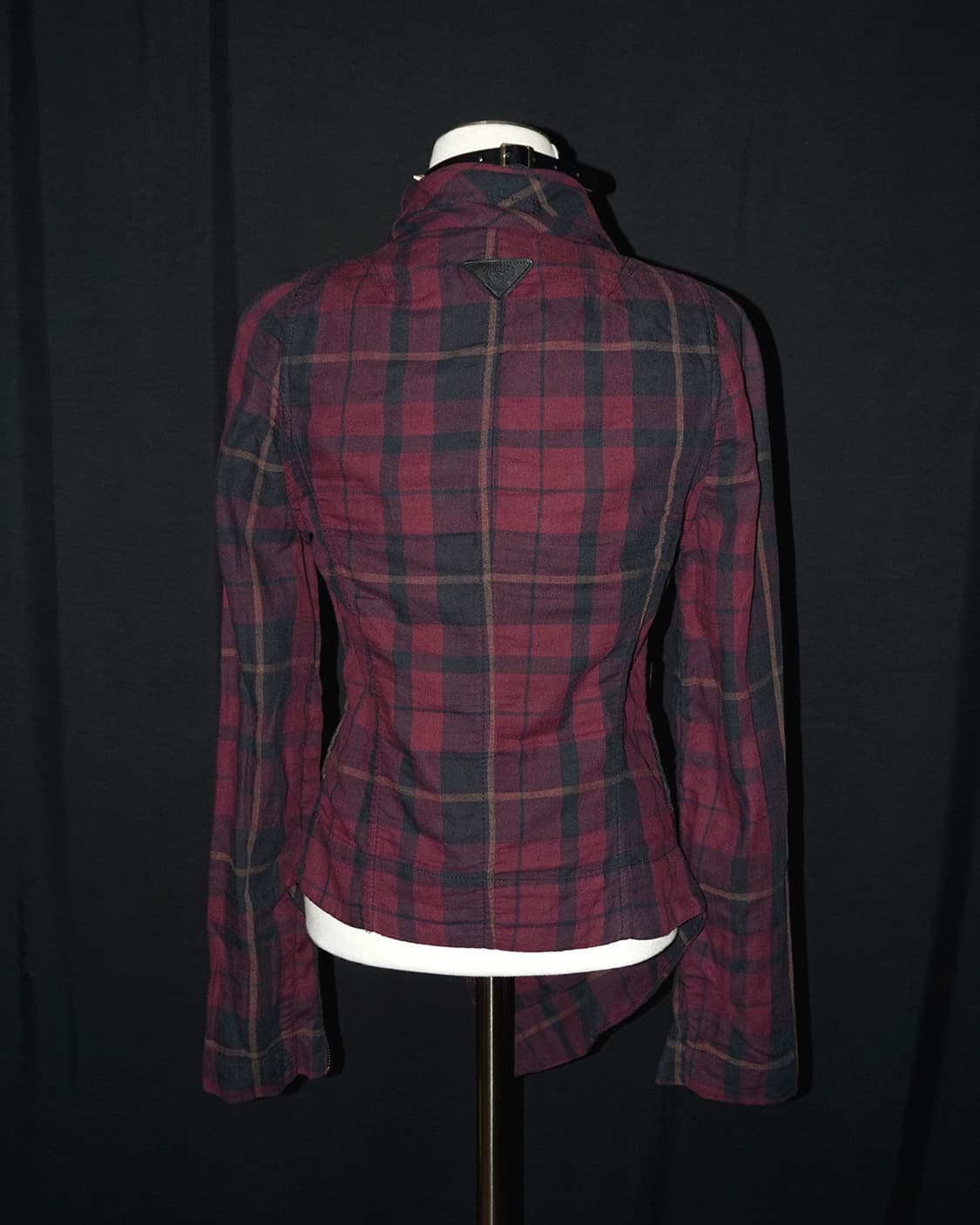 (diesel) diagonal check punk jacket  상품이미지8