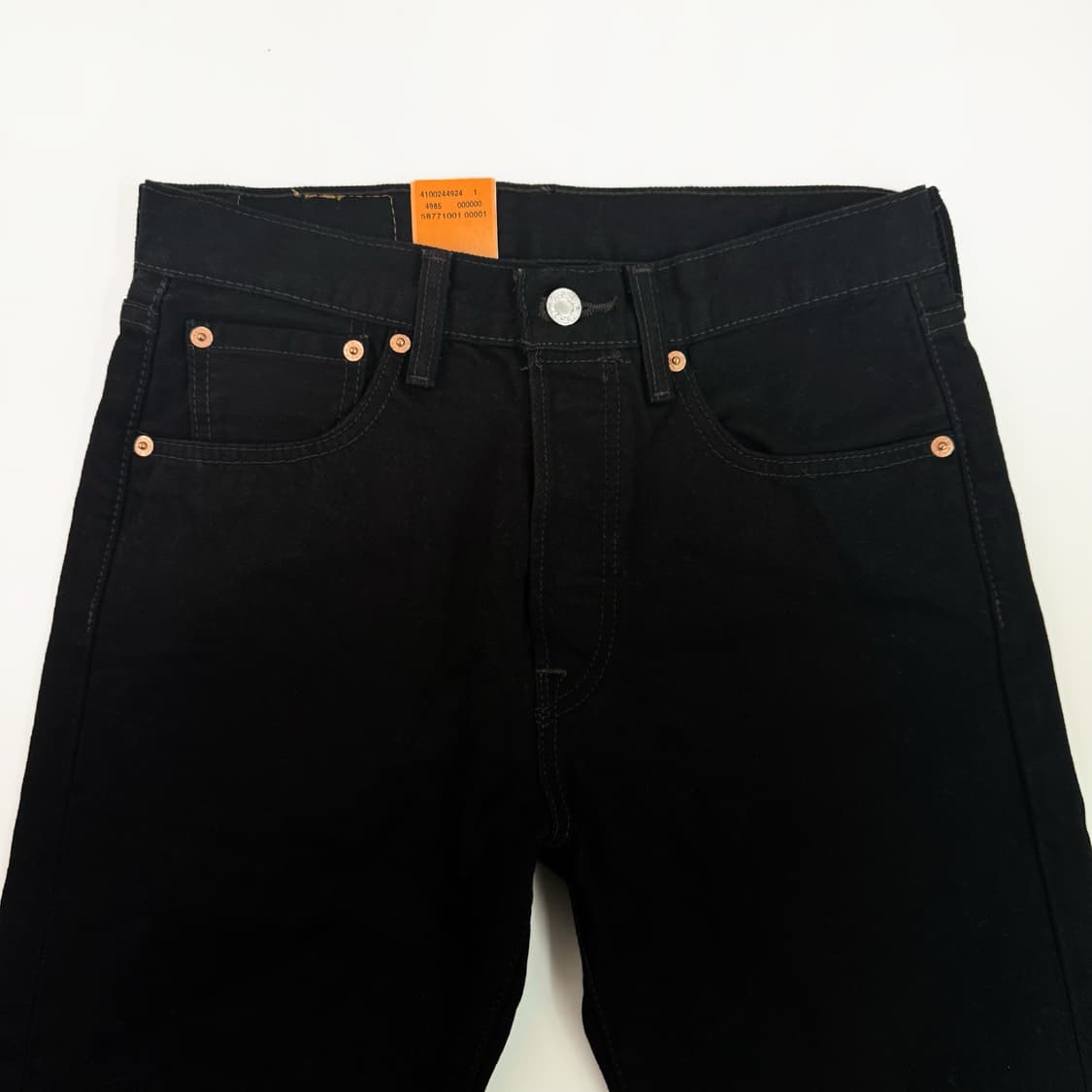 Levis 501 흑청 데님 새제품 상품이미지3