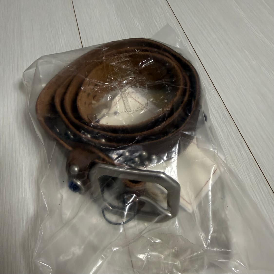 더블알엘 라스코 스터드 레더벨트 상품이미지2