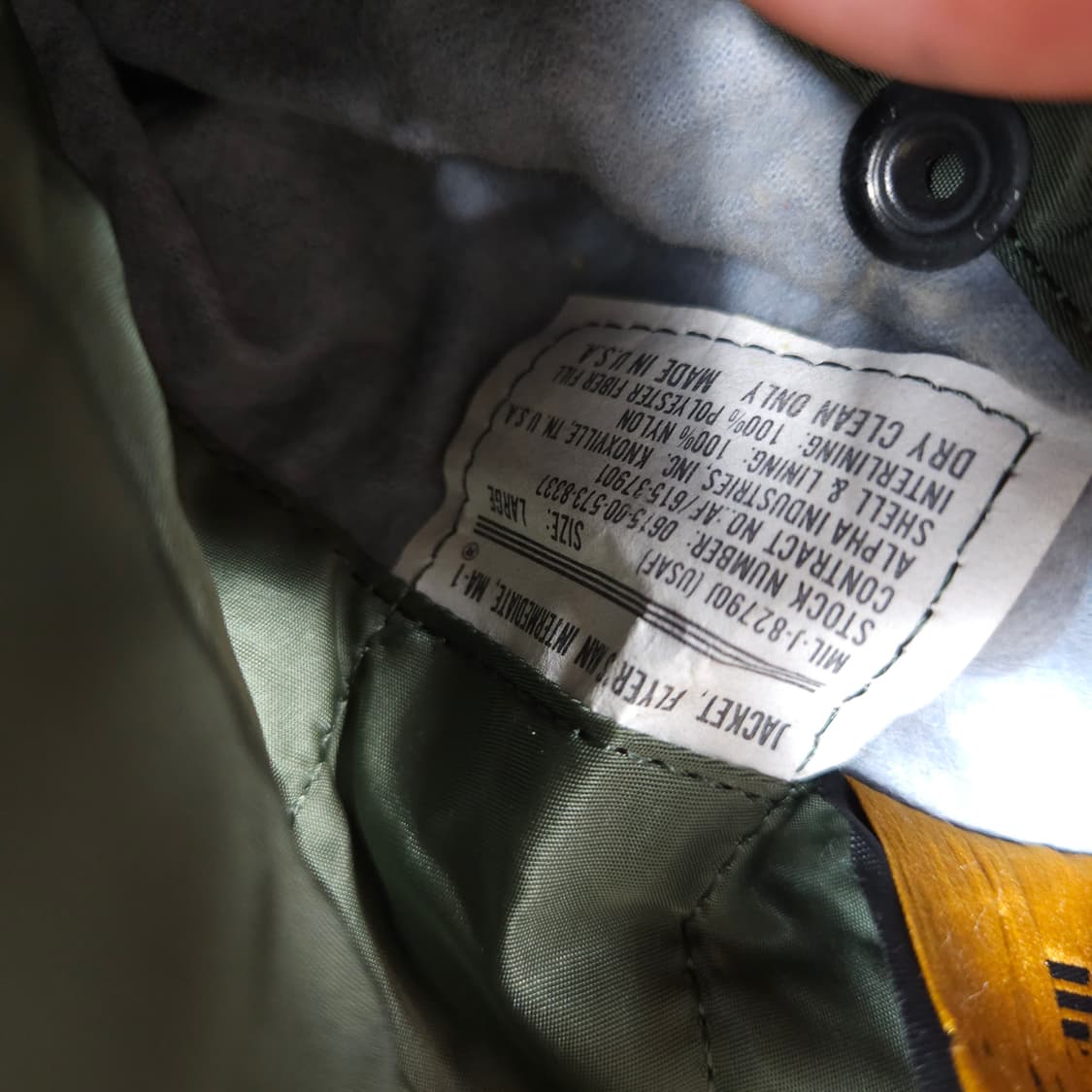 알파인더스트리 MA-1 양면 항공점퍼  상품이미지6