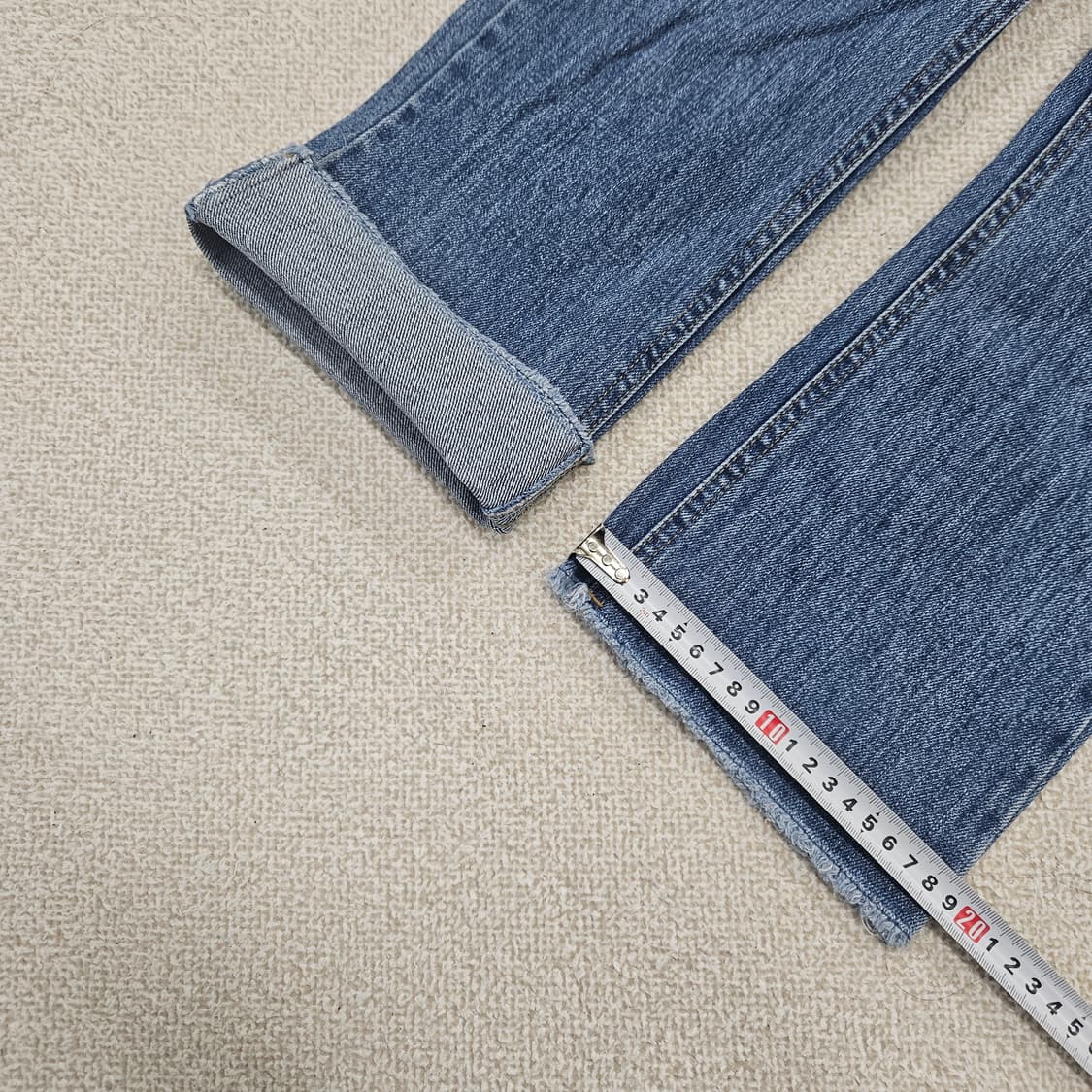 [실측확인] 앤더슨벨 부츠컷 데님 청 바지 팬츠 1204JM1 상품이미지6