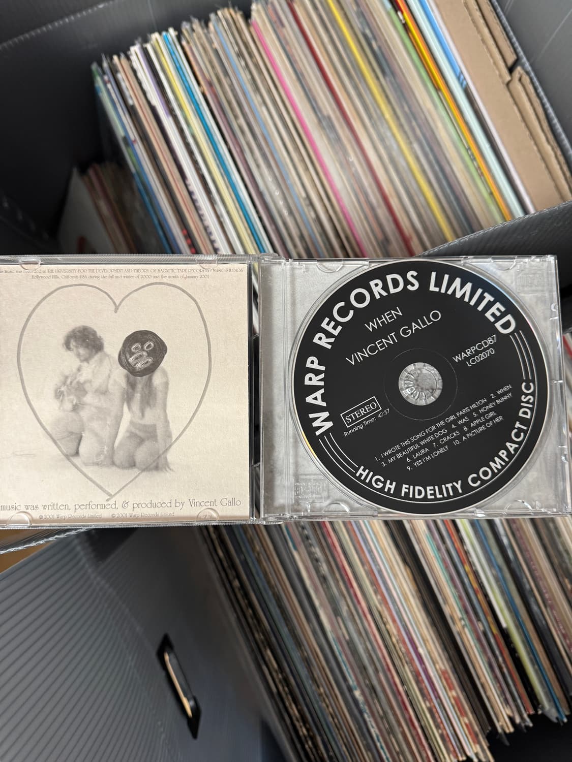 포크 락 다운템포 Vincent Gallo - When 빈센트 갈로 CD 상품이미지3