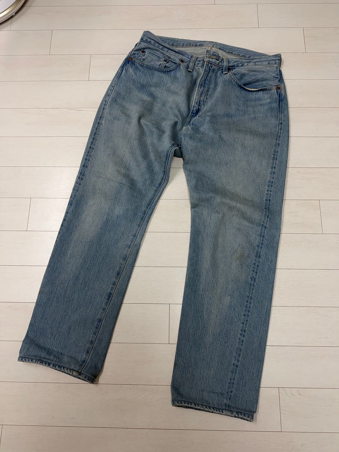 리바이스 빈티지 W34 L32  사진찍고 절대안입습니다  아시는분만 아실 상품이미지1