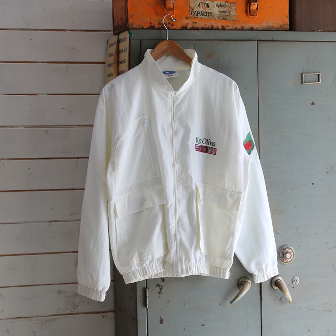 (착용컷) STARBUS 자수 블루종 (남성용 100-103) 상품이미지1