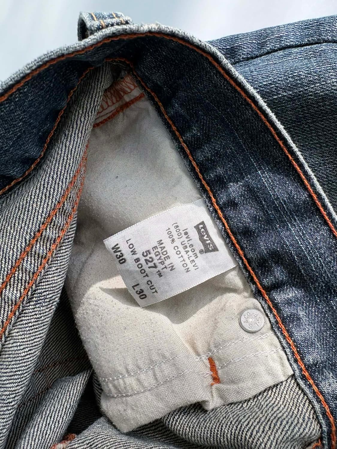 [30/30] 리바이스 527 로우 부츠컷 데님 팬츠 상품이미지3