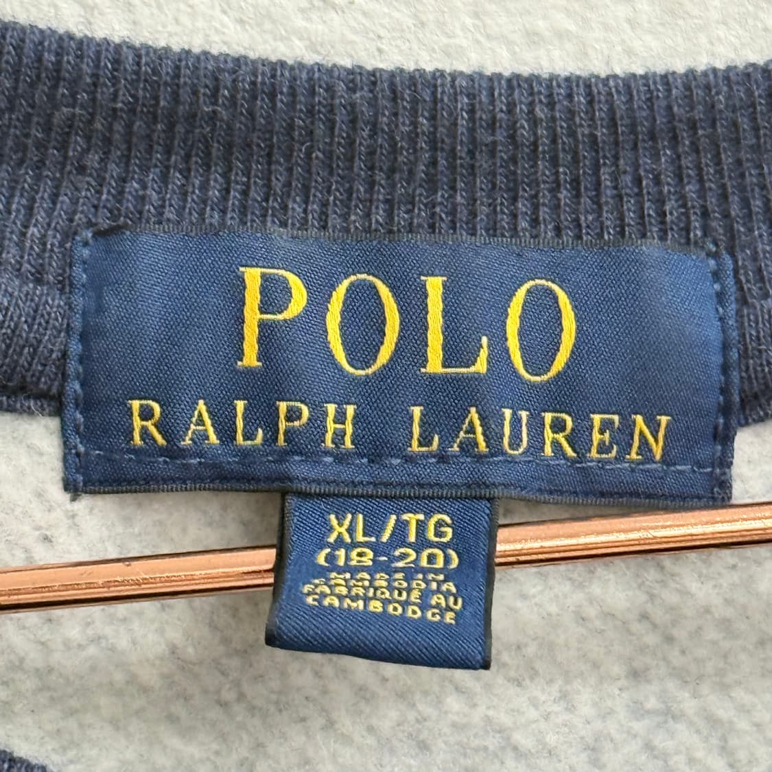 폴로 랄프로렌 리틀 포니 스웻셔츠 XL 상품이미지2