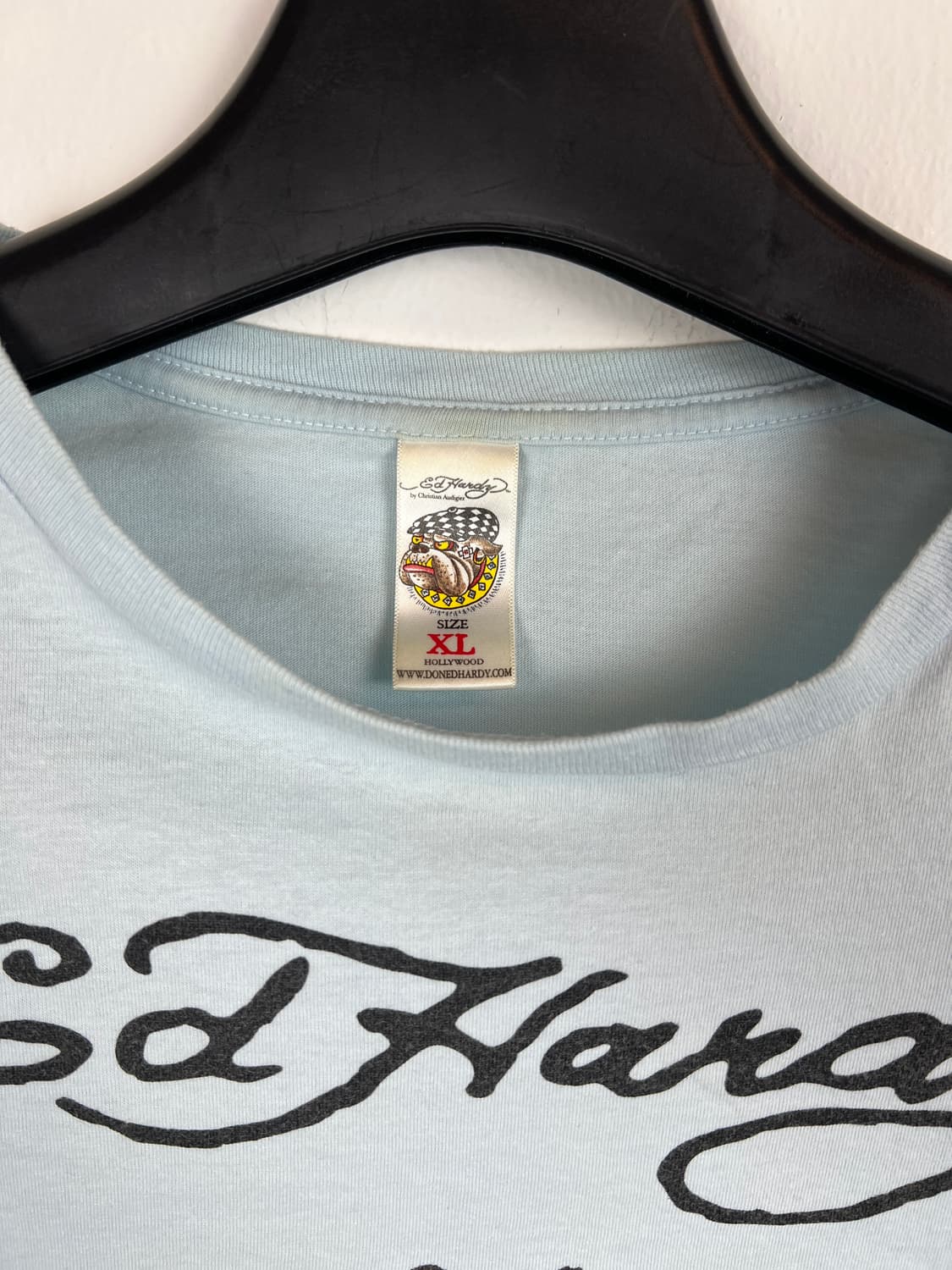 T123 Ed Hardy 프린팅 반팔 티셔츠 XL 상품이미지3