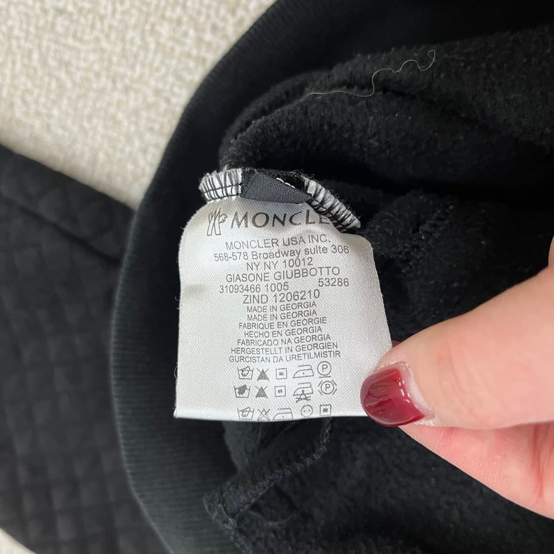 [L] 빈티지 블랙 와펜 후드 집업 자켓 0114M1 상품이미지3