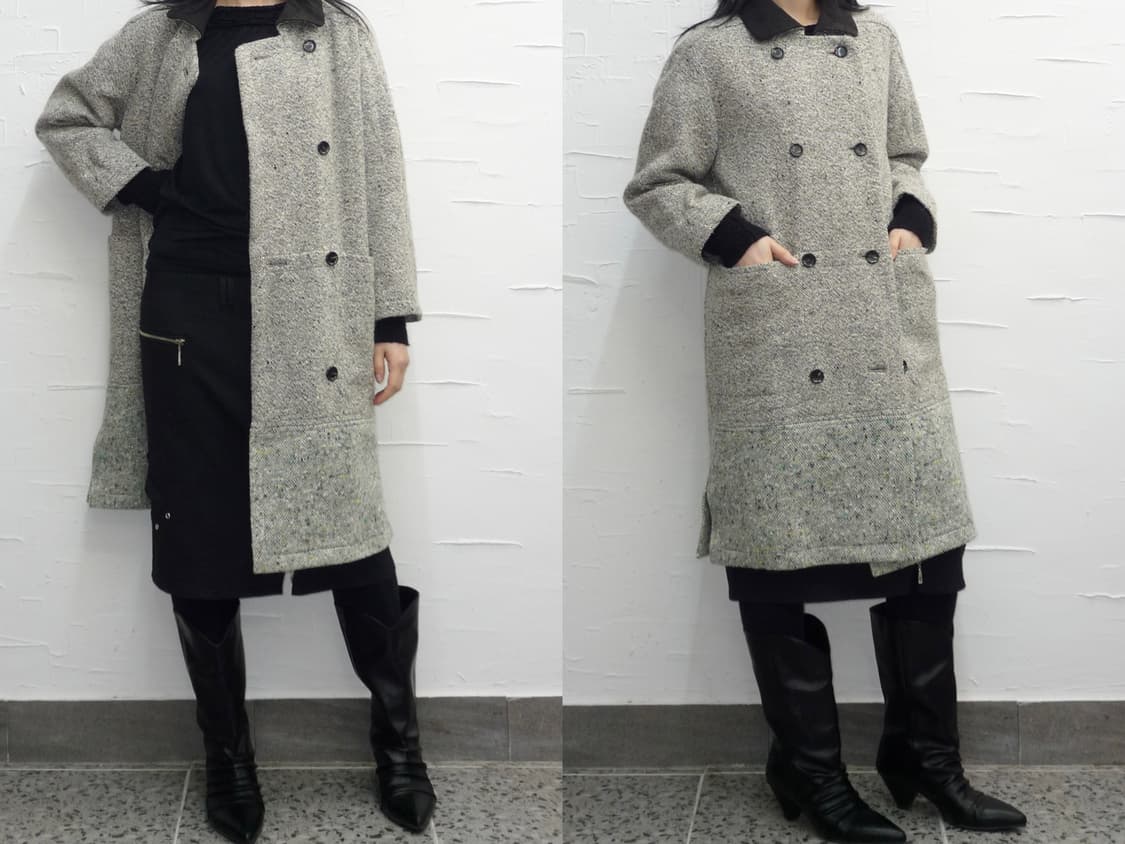 Mist grey sky wool coat 상품이미지1