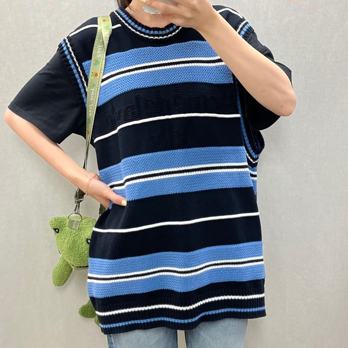 아크메드라비 니트 베스트/#3640 상품이미지2