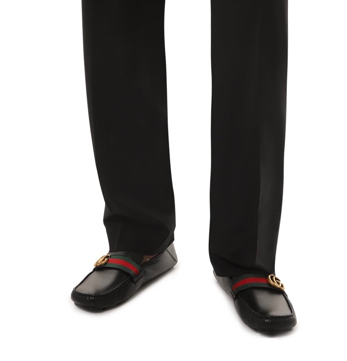 구찌 GG 웹디테일 스퀘어토 로퍼 상품이미지1