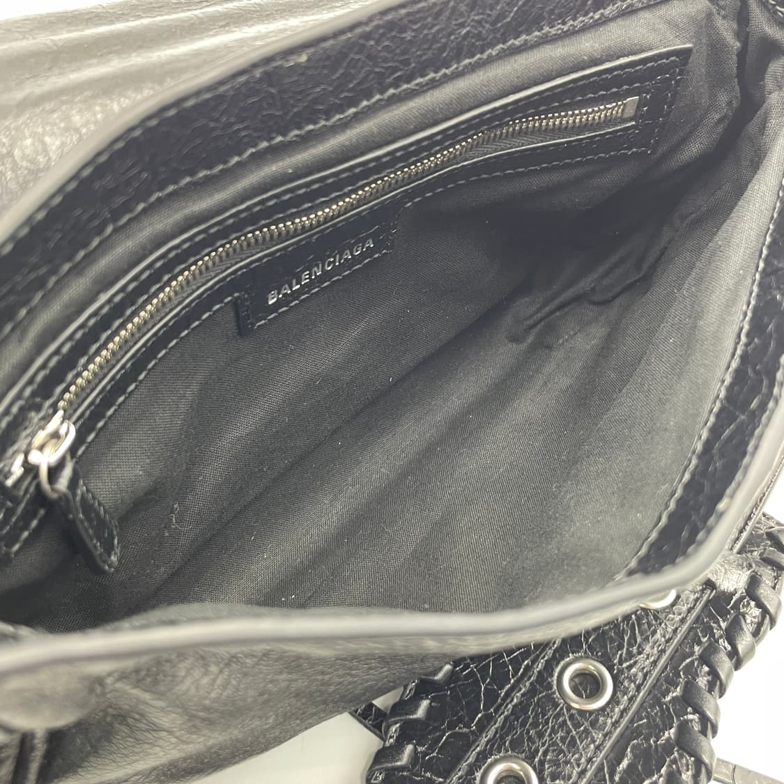 발렌시아가 르 카골 아레나 플랩백 xs 블랙 상품이미지10