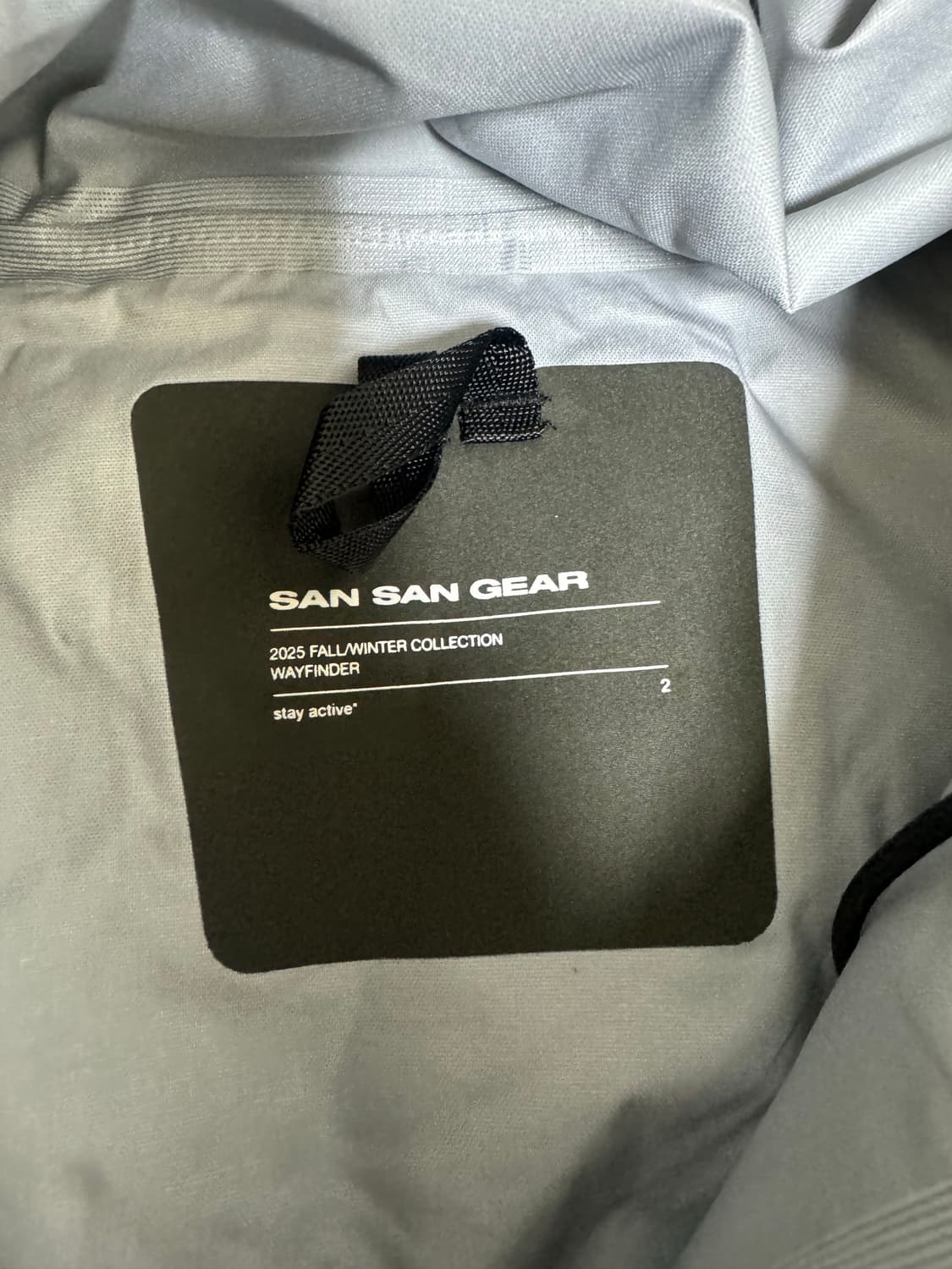 [1 사이즈] 산산기어 ALEA SHELL 바람막이 판매 상품이미지4