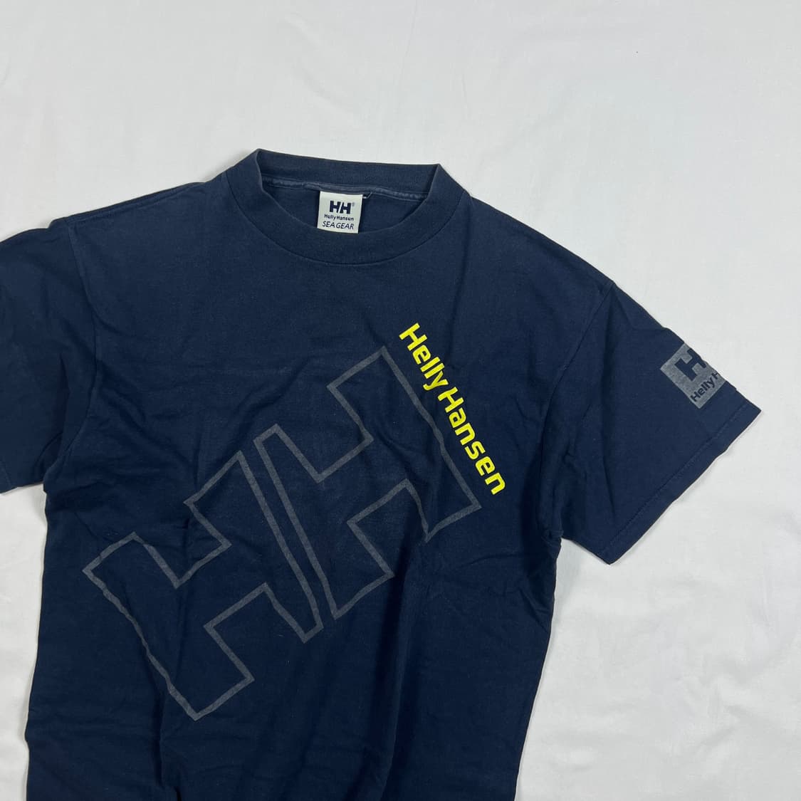 90‘s 헬리한센 helly hansen hh 로고 반팔티 상품이미지2