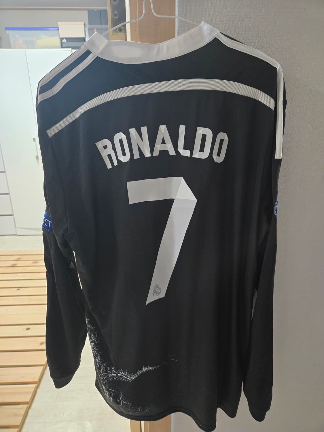 레알 마드리드 14/15 호날두 드래곤 긴팔 유니폼 XL 105 상품이미지3