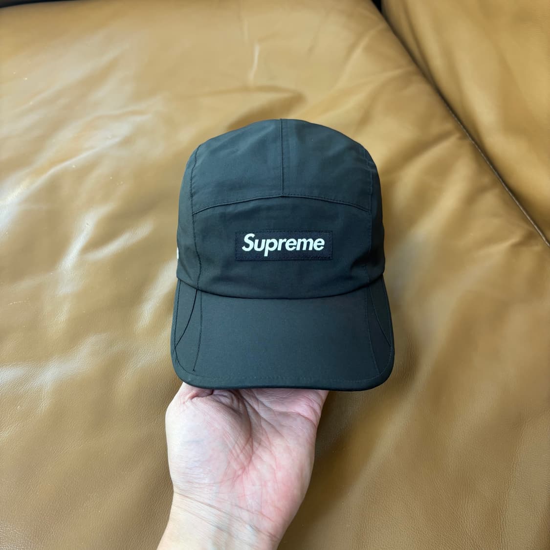 Supreme 슈프림 22ss 팩라이트 고어텍스 블랙 캠프캡 모자 상품이미지3