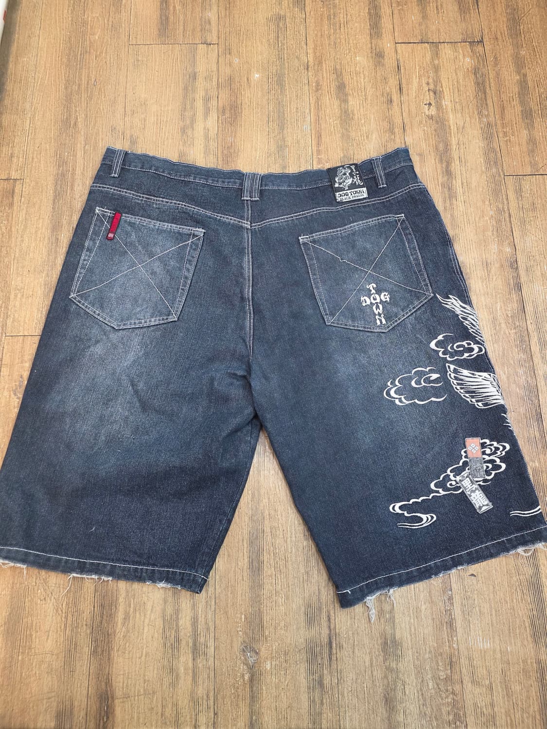 DOGTOWN 독타운 데님 반바지 독수리 자수 상품이미지9