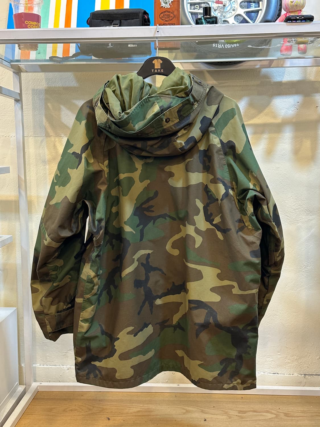 미군 1세대 ECWCS 우드랜드 고어텍스 파카 상품이미지5