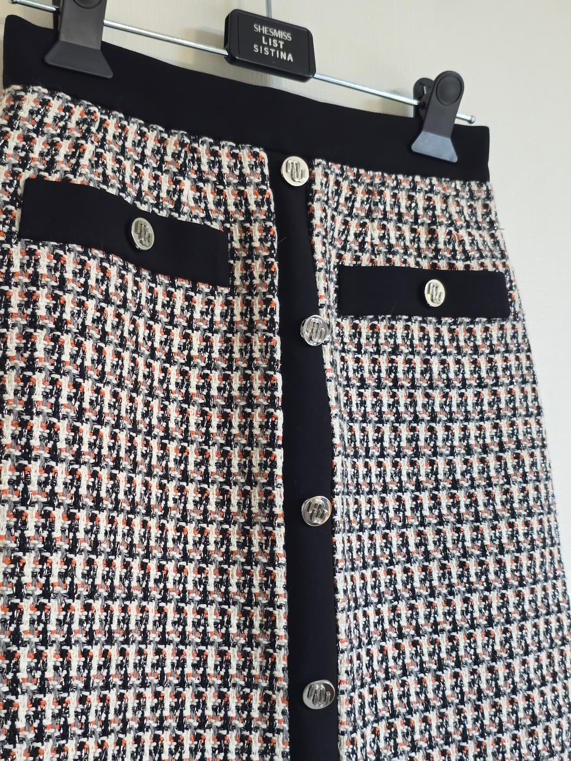 마쥬 트위드 치마 FR34 사이즈 (국내44) 상품이미지10