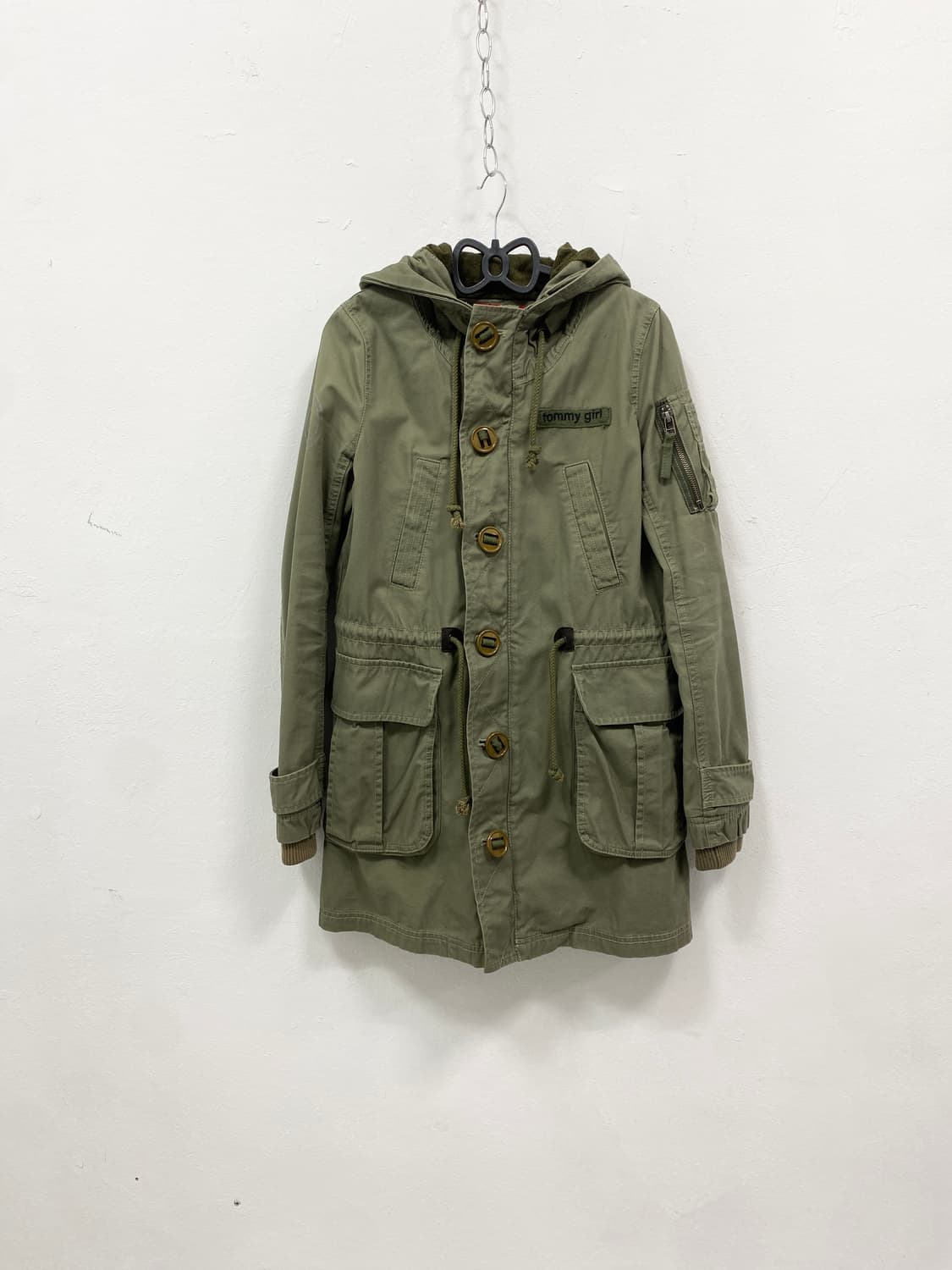 [TOMMY HILFIGER] 타미힐피거 y2k 카키 야상 자켓 상품이미지6