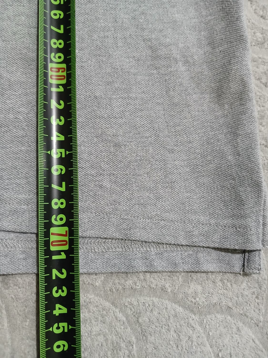 폴로 반팔 카라티 (그레이) L 상품이미지7