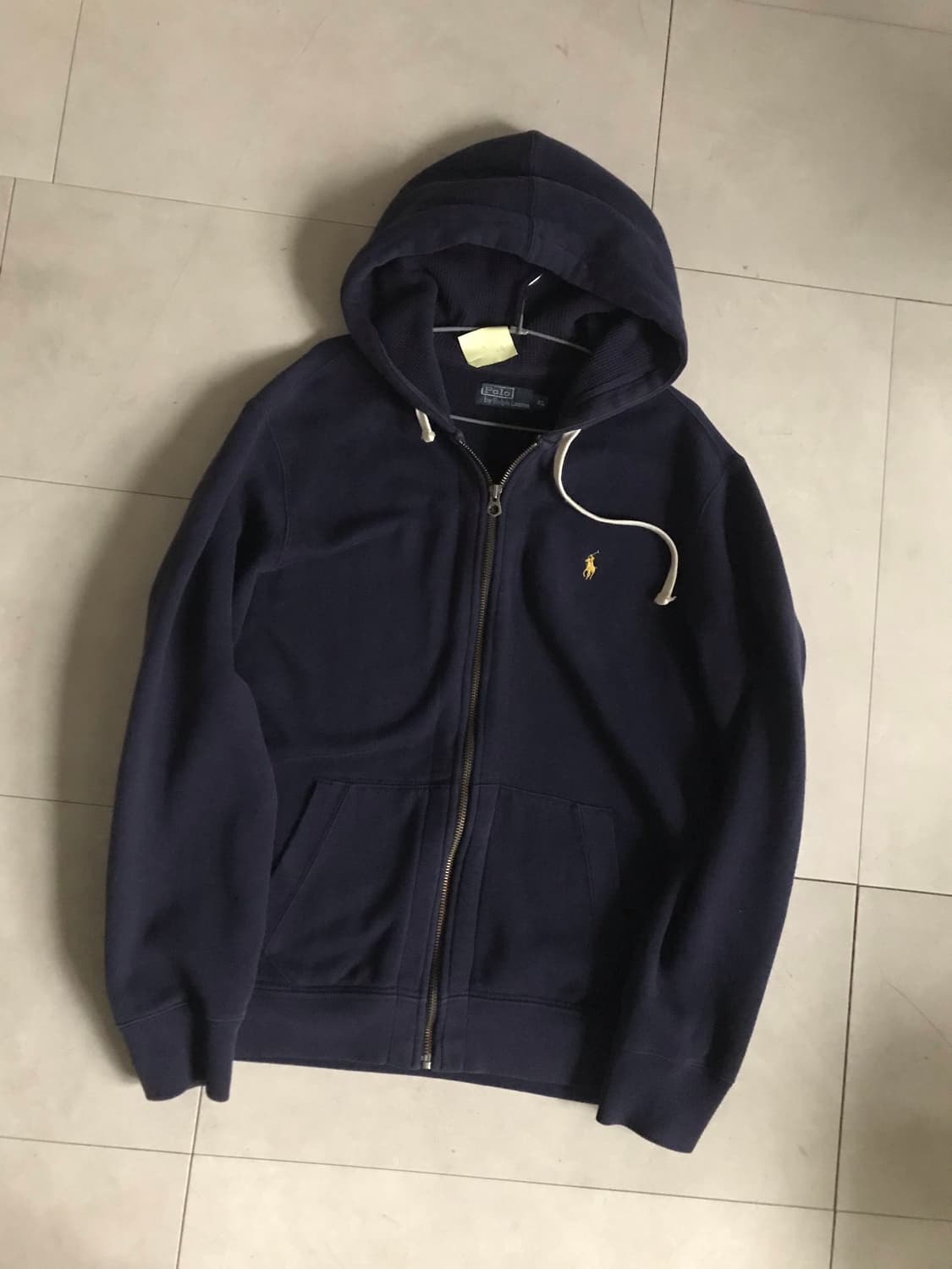 폴로 네이비 스웻 후드집업 상품이미지8
