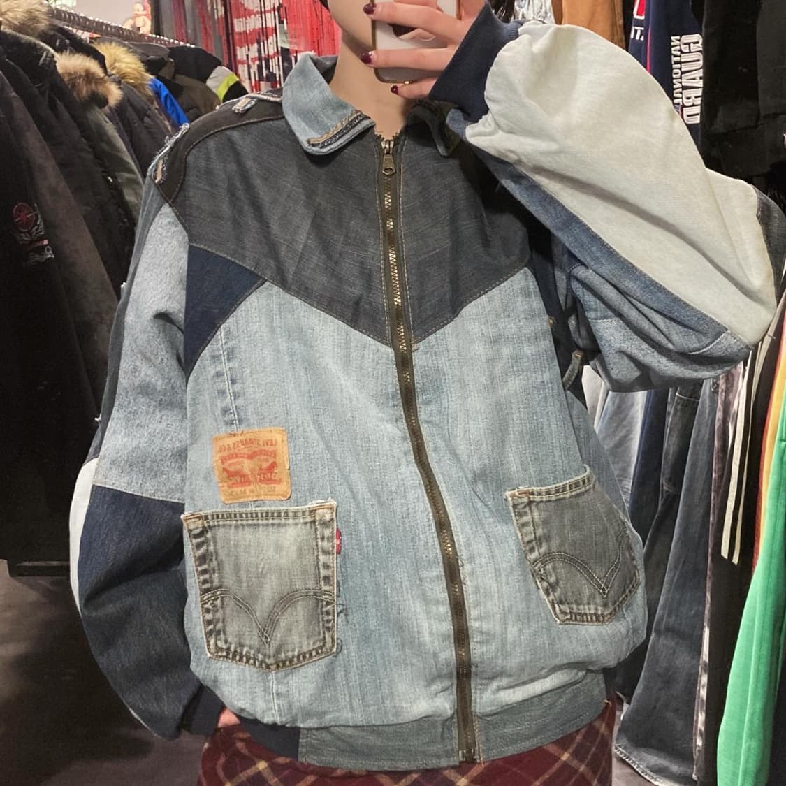 [IM] 리바이스 리메이크 카라 데님자켓 상품이미지1