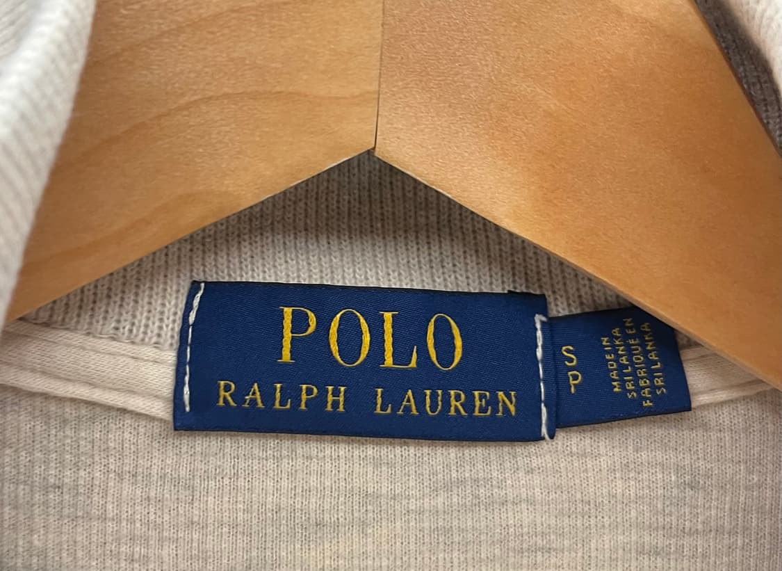 폴로 랄프로렌 하프집업 맨투맨 아이보리 상품이미지6