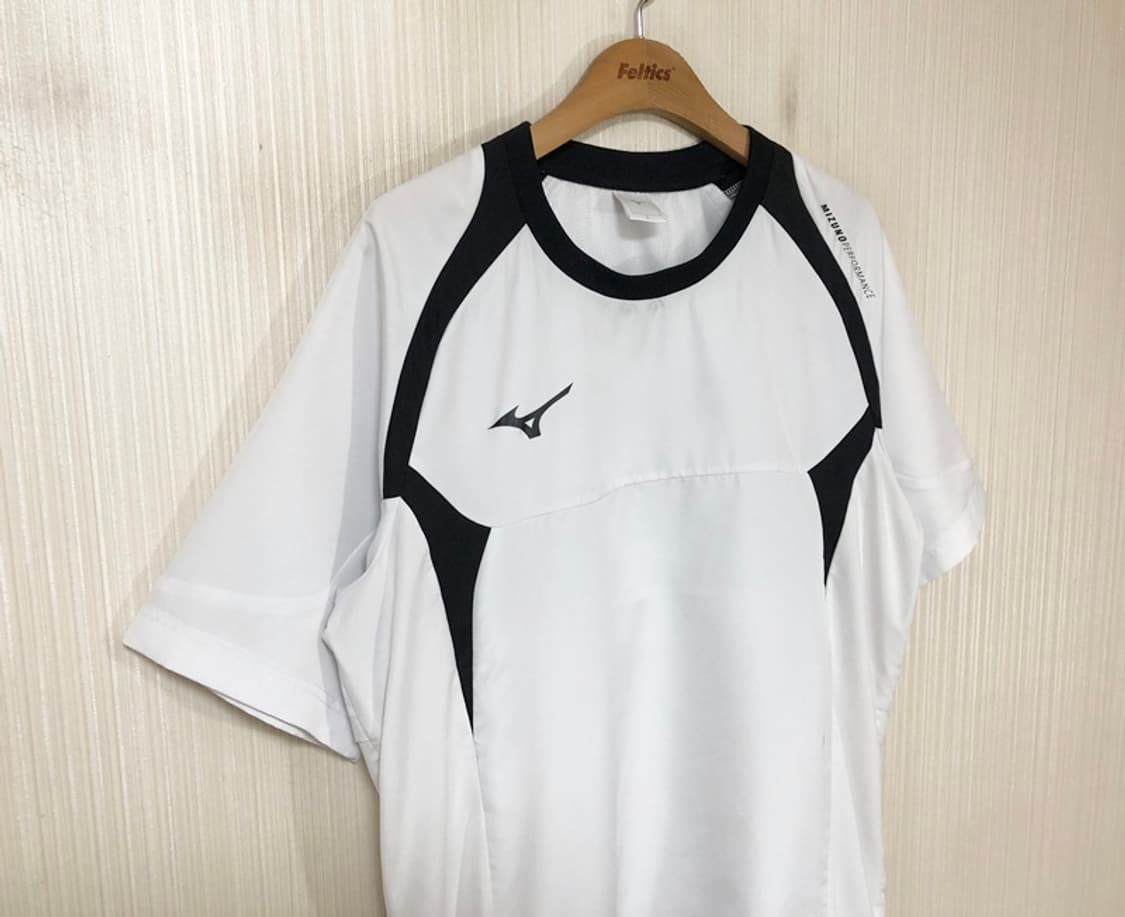 미즈노(MIZUNO) 빅로고 반팔풀오버/우븐피스테/윈드셔츠 L 상품이미지5