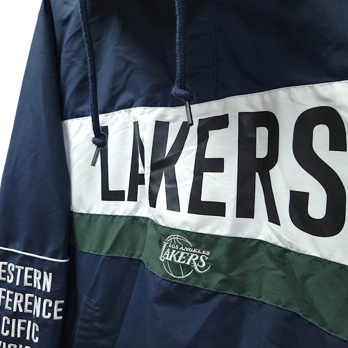 [L] NBA 로스앤젤레스 레이커스 바람막이 후드아노락 상품이미지5