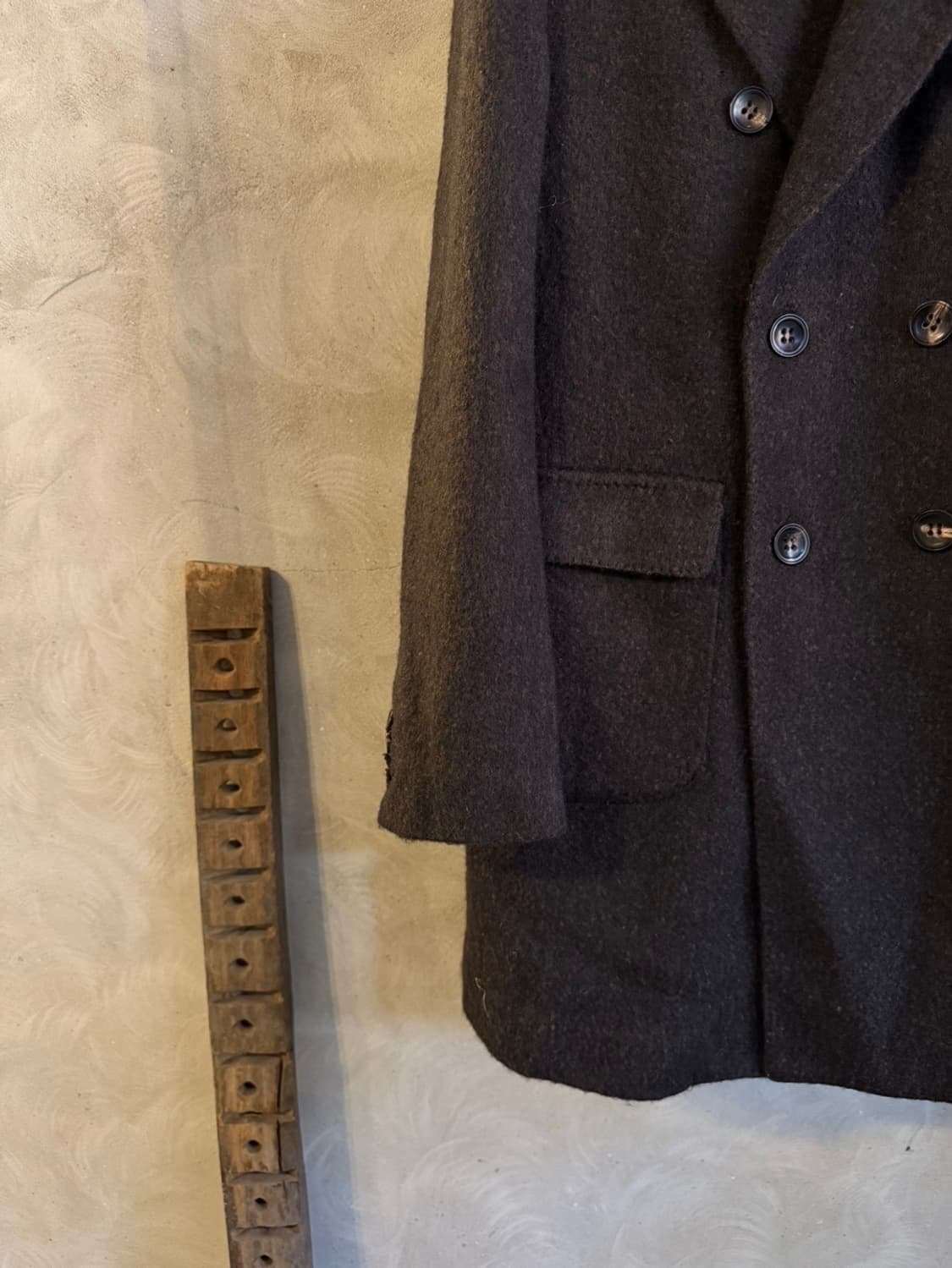 Hevo 헤보 더블 브레스티드 코트 100~103 상품이미지5