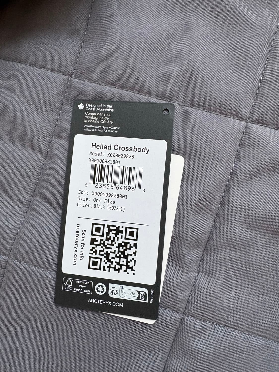 아크테릭스 헬리아드 6 블랙 (택보유) 상품이미지2