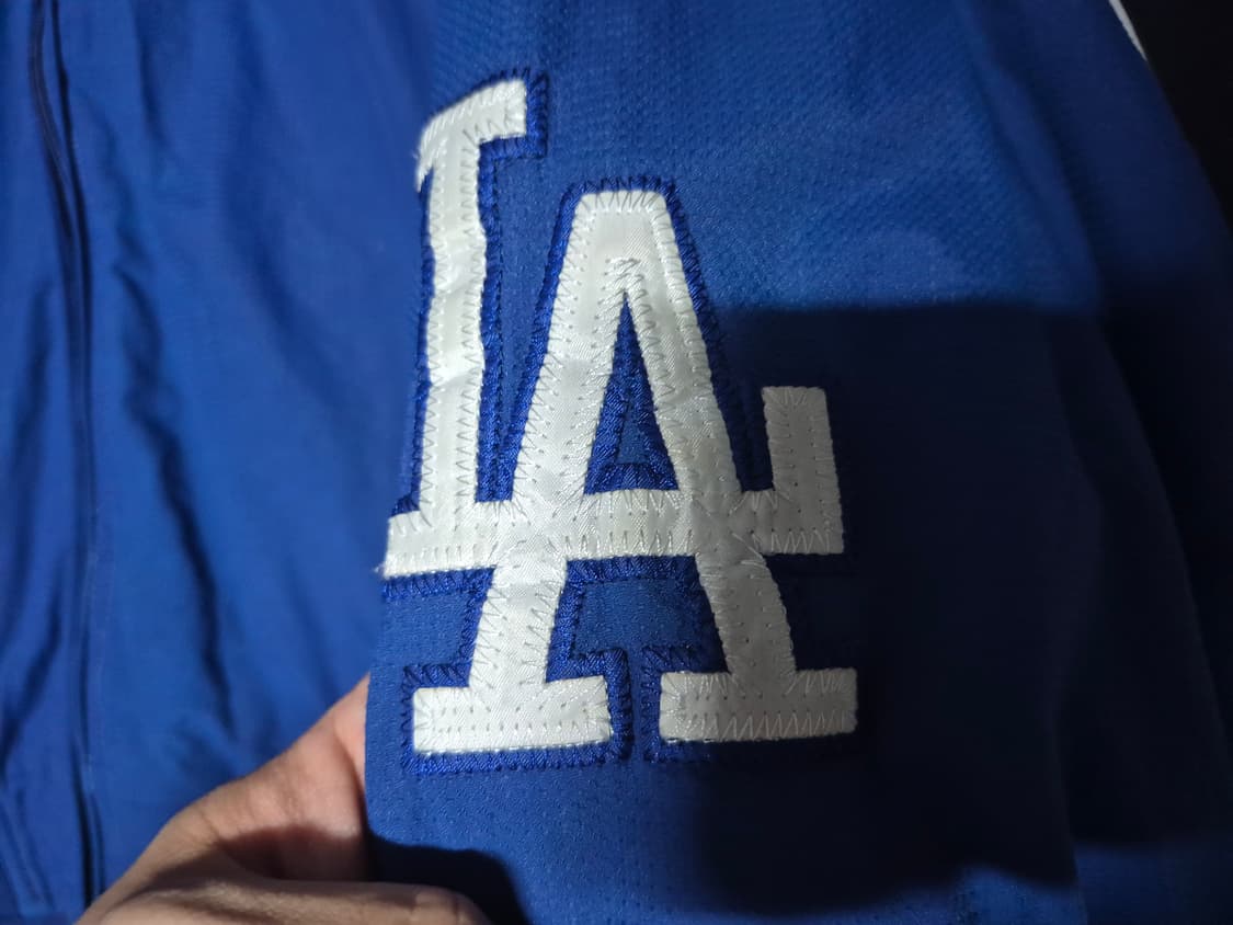 마제스틱 X LA 다저스 덕아웃 오왼 자켓 2XL 상품이미지2