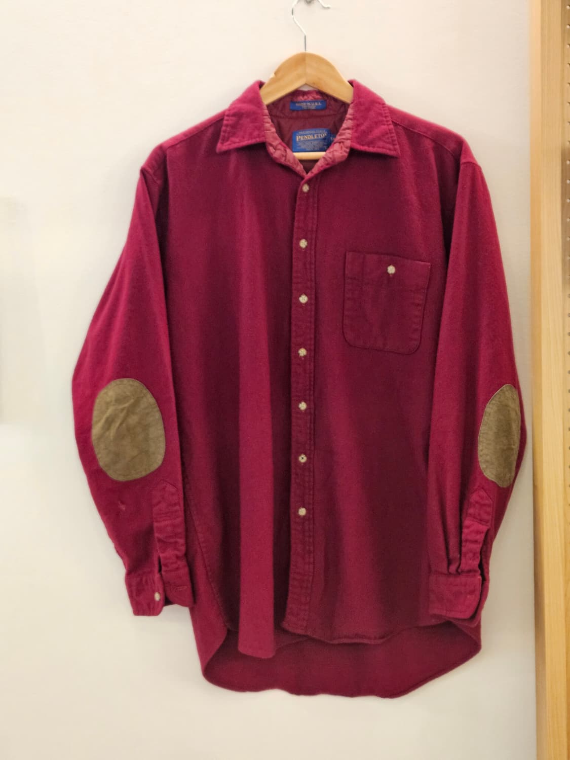 Pendleton 펜들턴 USA 울 카라셔츠 L 상품이미지1