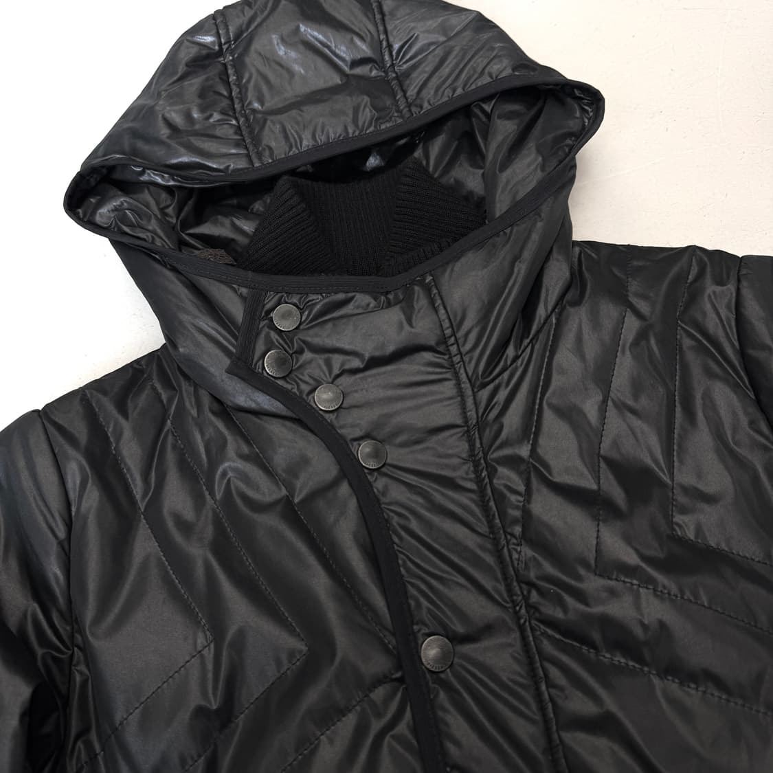 디젤 유광 풀오버 퀼팅 봄버 점퍼 자켓 상품이미지3